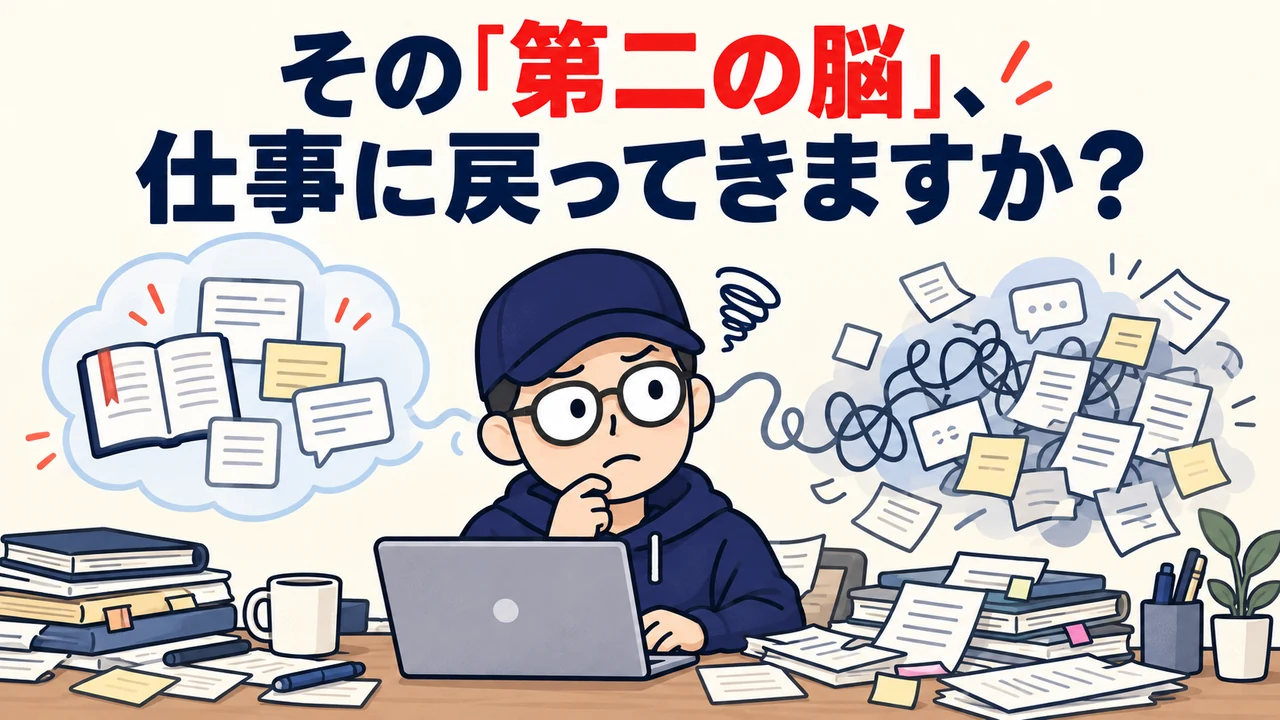 その「第二の脳」、仕事に戻ってきますか？